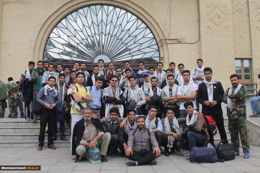 دانشجویان دانشگاه فرهنگیان خراسان رضوی به ضیافت شهدا در سرزمین لاله های خونین شتافتند.