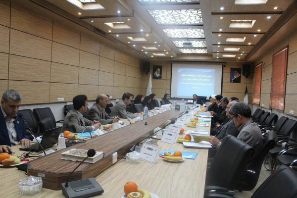 اولین شورای پژوهشی استان