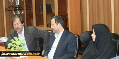 دیدار مدیریت امور پردیس های استان وسرپرست پردیس شهید هاشمی نژاد با مدیرکل سازمان نوسازی استان