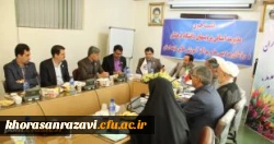 دکتر مجتبوی ظهر امروز( سه شنبه 14295 ) در نشست خبری مدیریت استانی پردیس های دانشگاه فرهنگیان