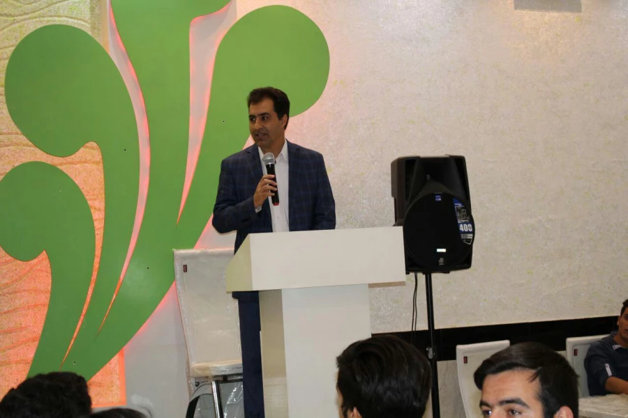 مراسم تکوداشت مقام استاد در مرکزشهیدرجایی تربت