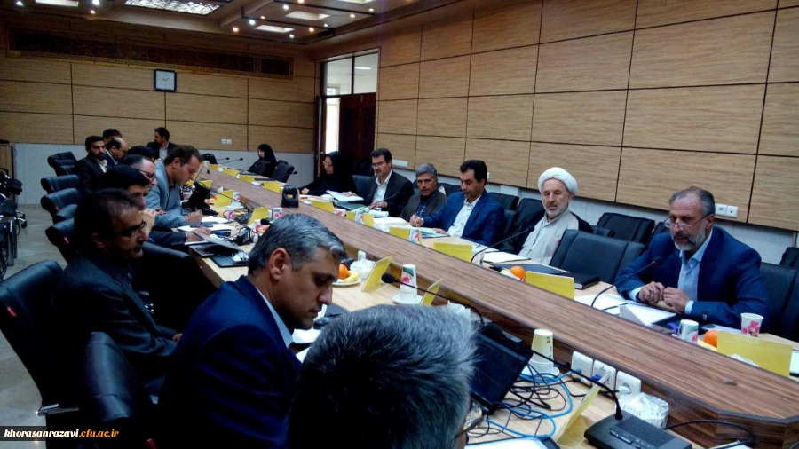 شورای فناوری مدیریت امورپردیس های استان خراسان رضوی