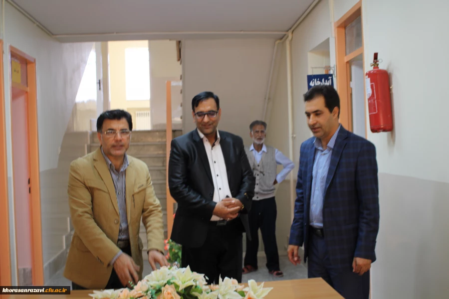 افتتاح مرکز مشاوره و خدمات روان شناختی شهید رجایی تربت حیدریه