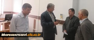 با حضور معاون پژوهش و فناوری دانشگاه برگزار شد:
مراسم تکریم و معارفه سرپرستان سابق و جدید پردیس آیت الله خامنه ای گرگان