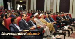 مراسم انتصاب مدیر امور پردیس های دانشگاه فرهنگیان خراسان رضوی و سرپرست پردیس شهید بهشتی مشهد باحضور دکتر تاجیک قایم مقام دانشگاه فرهنگیان کشور برگزار شد