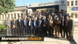 مراسم بدرقه کاروان ورزشی دانشجو معلمان باحضوردکترمهرمحمدی