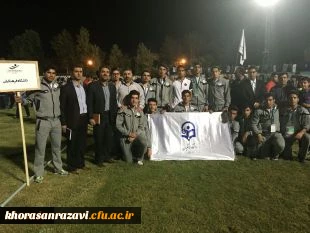 سیزدهمین المپیاد ورزشی دانشجویان دانشگاههای سراسر کشور در حال برگزاری است
کسب دو مقام توسط دانشجومعلمان دانشگاه فرهنگیان تا کنون
1 2
1 2

کسب دو مقام توسط دانشجومعلمان دانشگاه فرهنگیان، ارمغان مسابقات ورزشی دانشجویان دانشگاه های کشور در چهارمین روز از برگزاری این مسابقات بود.

رضا امیری در رشته تکواندو 