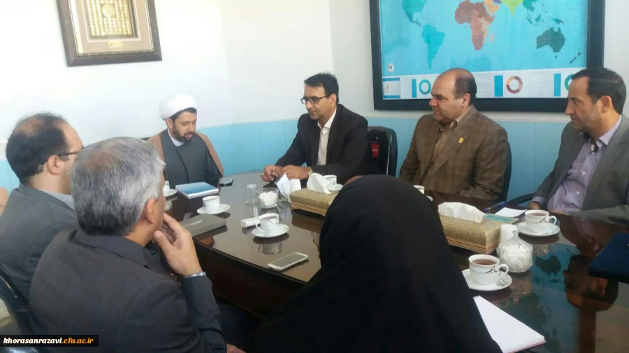 تفاهم نامه علمی_ پژوهشی بین دانشگاه فرهنگیان خراسان رضوی با جامعه المصطفی العالمیه