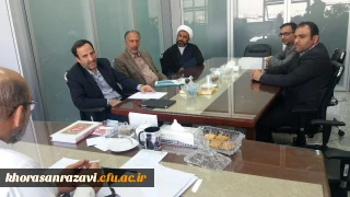 جلسه مسوولین دانشگاه فرهنگیان با شورای شهر مشهد در خصوص 31 جشنواره ملی قرآن و عترت دانشجویان سراسر کشور
