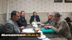 جلسه هماهنگی به منظور بررسی اقدامات صورت گرفته در خصوص سی ویکمین جشنواره دانشجویی قرآن وعترت