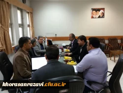 جلسه بررسی امور تبلیغاتی و ساخت  دکور های مربوط به سی  و یکم جشنواره ملی قرآن وعترت دانشجویان سراسر کشور