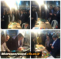 تقدیر دکتر مجتبوی  از عوامل اجرایی نمایشگاه هفته پژوهش