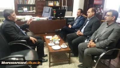 دیدار مسوولین دانشگاه فرهنگیان خراسان رضوی با معاونین اداره کل پیرامون برنامه ریزی انجام مصاحبه از پذیرفته شدگان ماده 28