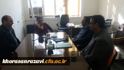 دیدار مسوولین دانشگاه فرهنگیان خراسان رضوی با معاونین اداره کل پیرامون برنامه ریزی انجام مصاحبه از پذیرفته شدگان ماده 28
