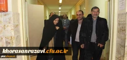 بازدید هیئت کارشناسی سازمان برنامه وبود جه از پردیس شهید هاشمی نژاد