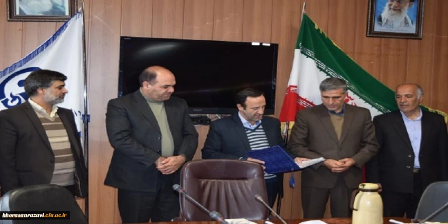 جلسه معارفه معاون هماهنگی مرکز با حضور مسئولین استانی دانشگاه فرهگیان