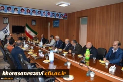 جلسه معارفه معاون هماهنگی مرکز با حضور مسئولین استانی دانشگاه فرهگیان