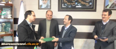 مراسم معارفه معاون محترم هماهنگی دانشگاه فرهنگیان واحد دانشور نیشابور