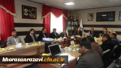 مراسم معارفه معاون محترم هماهنگی دانشگاه فرهنگیان واحد دانشور نیشابور