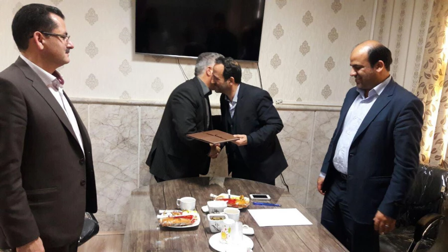 دیدار رییس آموزش و پرورش ناحیه هفت مشهد با مدیر امور پردیس های دانشگاه فرهنگیان خراسان رضوی 2