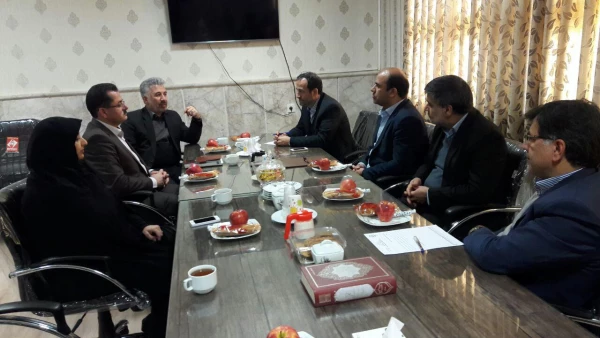 دیدار رییس آموزش و پرورش ناحیه هفت مشهد با مدیر امور پردیس های دانشگاه فرهنگیان خراسان رضوی 3