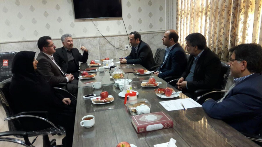 دیدار رییس آموزش و پرورش ناحیه هفت مشهد با مدیر امور پردیس های دانشگاه فرهنگیان خراسان رضوی 3
