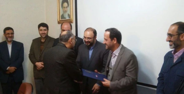 برگزاری مراسم تکریم و معارفه مسئول حراست پردیس شهید بهشتی دانشگاه فرهنگیان