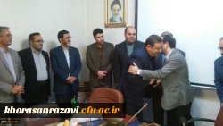 برگزاری مراسم تکریم و معارفه مسئول حراست پردیس شهید بهشتی دانشگاه فرهنگیان 2