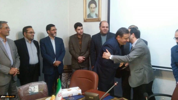 برگزاری مراسم تکریم و معارفه مسئول حراست پردیس شهید بهشتی دانشگاه فرهنگیان 2