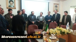 برگزاری مراسم تکریم و معارفه مسئول حراست پردیس شهید بهشتی دانشگاه فرهنگیان 4