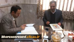 مدیرکل بهزیستی استان خراسان رضوی درجلسه ی تبادل تفاهم نامه ی همکاری با دانشگاه فرهنگیان:

دانشجو معلمان سفیران سلامت اجتماعی هستند 2