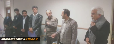 رئیس دانشگاه فرهنگیان در بازدید از حوزه مصاحبه شرکت کنندگان در آزمون ماده 28:

پذیرفته شدگان در آزمون ماده 28تابستان 97 وراد بدنه آموزش و پرورش می شوند