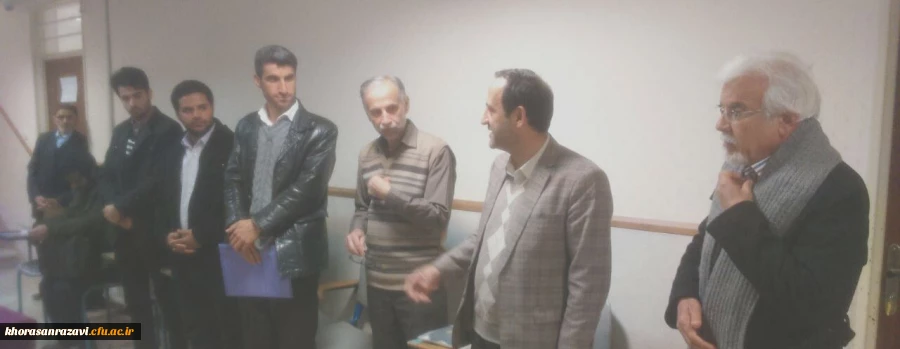 رئیس دانشگاه فرهنگیان در بازدید از حوزه مصاحبه شرکت کنندگان در آزمون ماده 28:

پذیرفته شدگان در آزمون ماده 28تابستان 97 وراد بدنه آموزش و پرورش می شوند