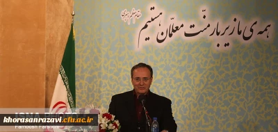 رئیس دانشگاه فرهنگیان کشور درمراسم گرامیداشت آموزش و نکوداشت مقام استاد:
بازنشستگان حامل دانش بومی مورد نیاز دانشگاه فرهنگیان هستند.
مدیر کل دانشگاه فرهنگیان کشور گفت: بازنشستگان نخبگان حامل تجارب و دانش بومی مورد نیاز دانشگاه فرهنگیان هستند و دریغ است که در جریان امور دانشگاه از امر استفاده این دانش غفلت کنیم.