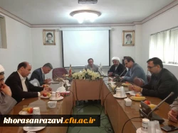 برگزاری جلسه تودیع  از مدیر پژوهش و مدیر روابط عمومی دانشگاه فرهنگیان خراسان رضوی