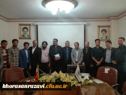 برگزاری جلسه تودیع  از مدیر پژوهش و مدیر روابط عمومی دانشگاه فرهنگیان خراسان رضوی