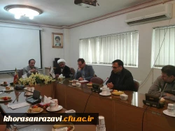 برگزاری جلسه تودیع  از مدیر پژوهش و مدیر روابط عمومی دانشگاه فرهنگیان خراسان رضوی