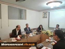 برگزاری جلسه تودیع  از مدیر پژوهش و مدیر روابط عمومی دانشگاه فرهنگیان خراسان رضوی