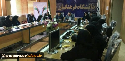 دیدار تیم افتخار آفرین ورزشی پردیس شهید هاشمی نژاد با دکتر مهر محمدی