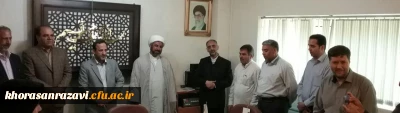 جلسه تودیع و معارفه مسئول دبیرخانه دانشگاه فرهنگیان خراسان رضوی برگزار شد