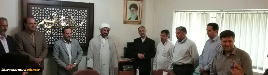 جلسه تودیع و معارفه مسئول دبیرخانه دانشگاه فرهنگیان خراسان رضوی برگزار شد