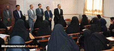 بازدید دکتر مهمرمحمدی از دوره های آموزشی ماده 28 دانشگاه فرهنگیان خراسان رضوی