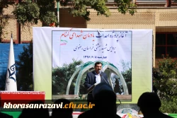 دکتر خاکی تاکید کرد: 
ضرورت احداث یادمان شهدا در دانشگاه فرهنگیان سراسر کشور