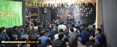 برگزاری مراسم عزاداری حسینی توسط هیات فاطمه الزهرا (س)
