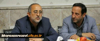 رییس شورای اسلامی شهرمشهد مقدس  طی جلسه با هیات رییسه دانشگاه فرهنگیان:
عملکرد جزیره ای مانع بهره مندی از امکانات و هم افزایی نهاد هاست