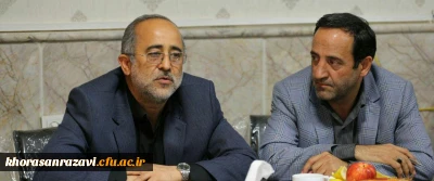 رییس شورای اسلامی شهرمشهد مقدس  طی جلسه با هیات رییسه دانشگاه فرهنگیان:
عملکرد جزیره ای مانع بهره مندی از امکانات و هم افزایی نهاد هاست