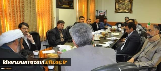 جلسه برنامه ریزی و تمهید مقدمات هفته پدافند غیرعامل برگزار شد