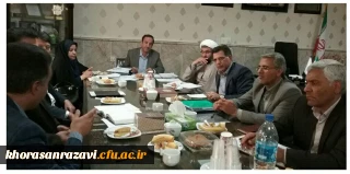 نخستین جلسه شورای مشورتی روسای پردیس ها و واحدهای دانشگاه فرهنگیان خراسان رضوی برگزار شد.