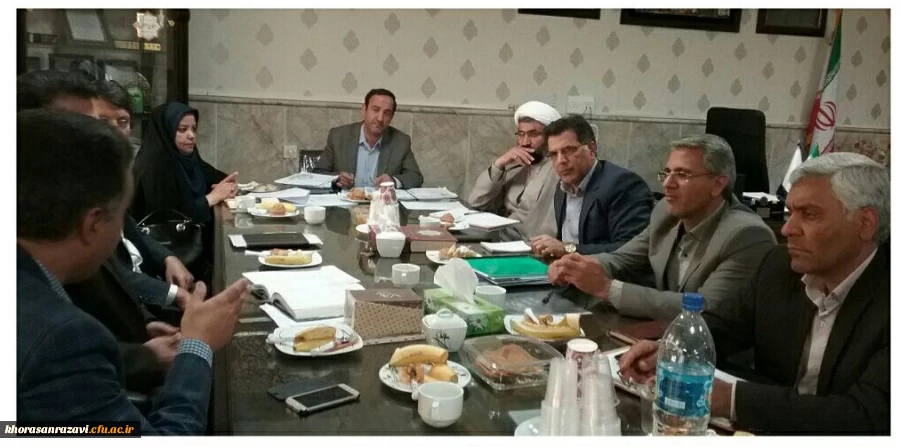 نخستین جلسه شورای مشورتی روسای پردیس ها و واحدهای دانشگاه فرهنگیان خراسان رضوی برگزار شد.