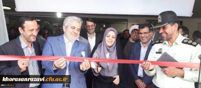 افتتاح رسمی نمایشگاه هفته پدافند غیرعامل دانشگاه فرهنگیان